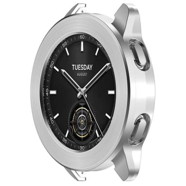 Suojakotelo Xiaomi Watch S3:lle Hopea