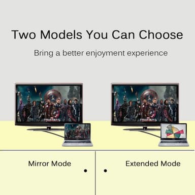 USB-C-HDMI-kaapeli 4K - 2 metriä