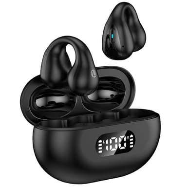 Langattomat avoimet korvakuulokkeet Bluetooth 5.2 Musta