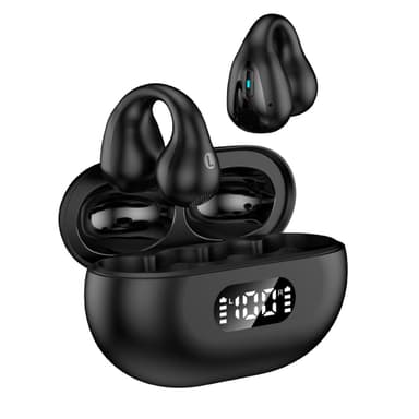 Langattomat avoimet korvakuulokkeet Bluetooth 5.2 Musta
