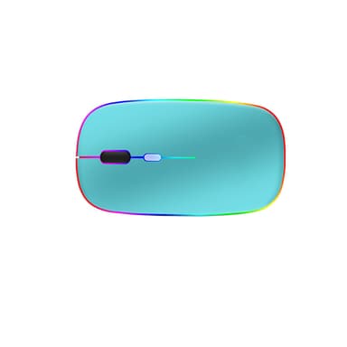 Langaton Bluetooth-hiiri USB-lataus Sininen