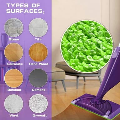 Varamoppi Swiffer WetJet 6-pack Greenille