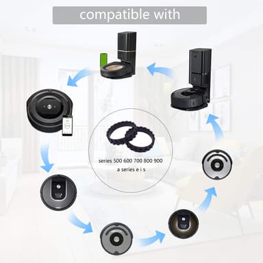 Pölynimurin etupyörät 4 kpl iRobot Roomba 610/620/630/650/660