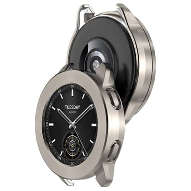 Suojakotelo Xiaomi Watch S3:lle Titaani