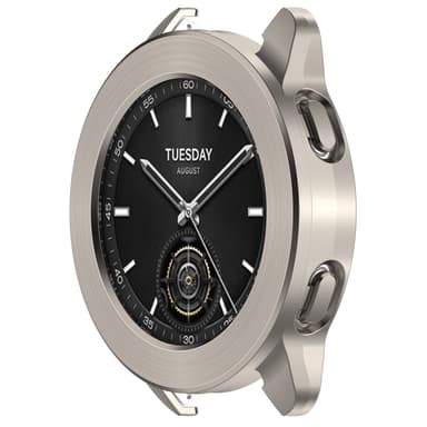 Suojakotelo Xiaomi Watch S3:lle Titaani