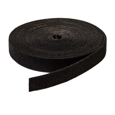 Tarranauha kaapelin hallintaan 10 m / 2 cm Musta