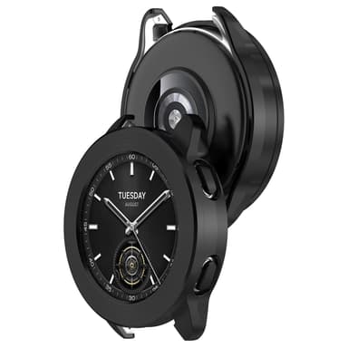 Suojakotelo Xiaomi Watch S3:lle Musta
