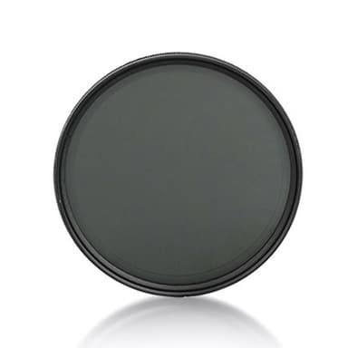 Neutraalitiheyssuodatinlinssisuodatin, joka sopii DSLR-kameraan Musta 58 mm