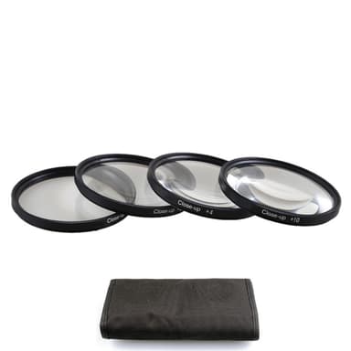 Neutraalitiheyssuodatinlinssisuodatin, joka sopii DSLR-kameraan Musta 58 mm