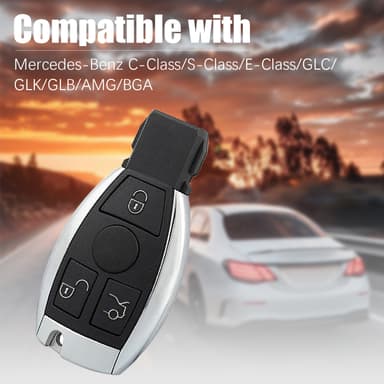 Avaimen suojus 3 napilla Mercedes-Benz auton avaimelle