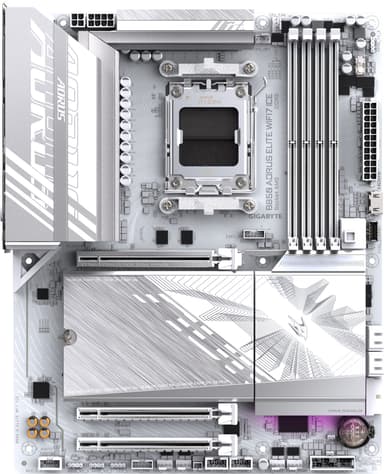 Gigabyte B850 A ELITE WF7 ICE emolevy