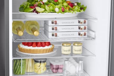 Samsung jääkaappipakastin RB38C7AGWS9/EF (ruostumaton teräs)