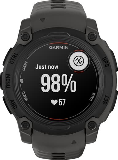 Garmin Instinct E älykello 40 mm (musta/hiilenharmaa)