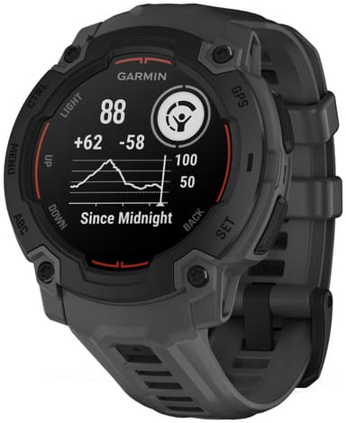 Garmin Instinct E älykello 45 mm (musta/hiilenharmaa)