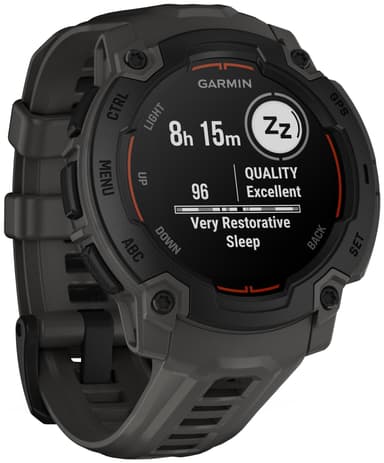 Garmin Instinct E älykello 45 mm (musta/hiilenharmaa)