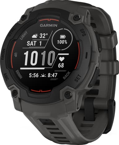Garmin Instinct E älykello 45 mm (musta/hiilenharmaa)