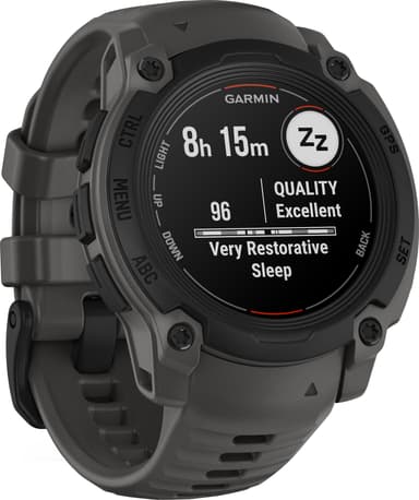 Garmin Instinct E älykello 40 mm (musta/hiilenharmaa)