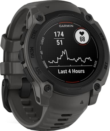 Garmin Instinct E älykello 40 mm (musta/hiilenharmaa)