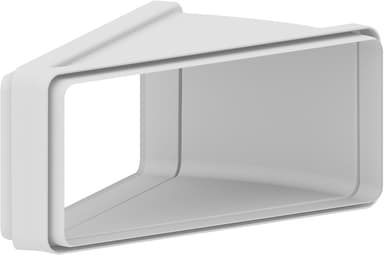 Witt IT103 45° pystysuuntaisesti kaareva liitoskappale duct 220x90 mm