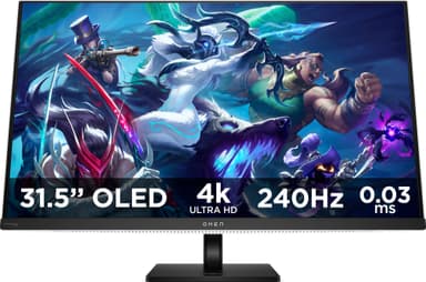 OMEN Transcend 32 UHD/240Hz/OLED/0,03ms - Pelinäyttö