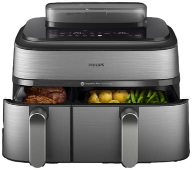 Philips 5000 Series Dual Basket kiertoilmakypsennin NA555/00