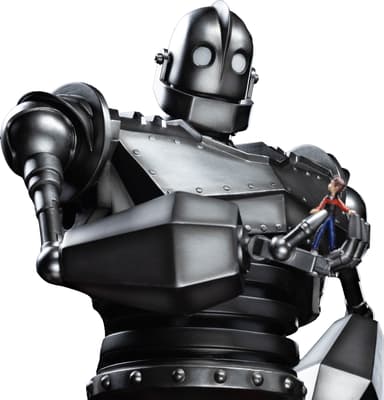 Iron Studios The Iron Giant toimintafiguuri (Giant & Hogarth Hughes)