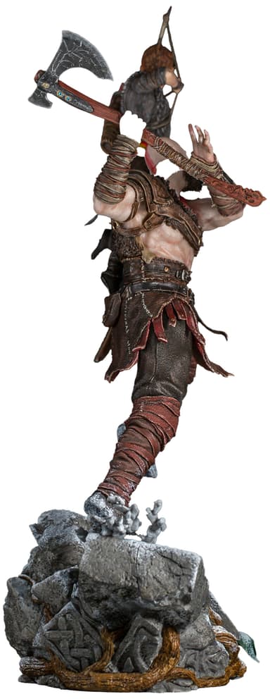 Iron Studios God of War toimintafiguuri (Kratos & Atreus)