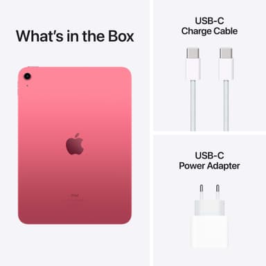 iPad 10,9" 64GB WiFi (pinkki)