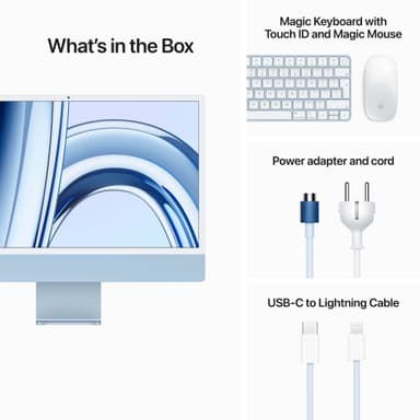 iMac 24" M3 8/10/256 (sininen)