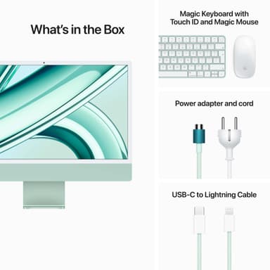 iMac 24" M3 8/10/256 (vihreä)