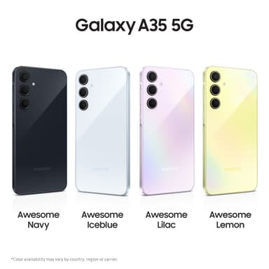 Samsung Galaxy A35 5G älypuhelin 8/256 GB (violetti)