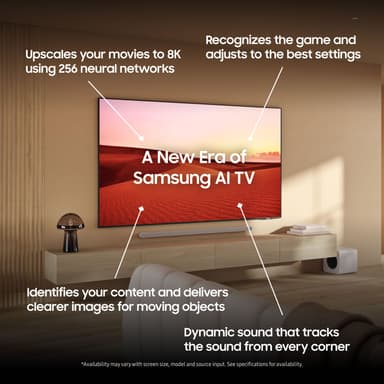 Samsung 85" QN800D 8K Neo QLED Mini LED älytelevisio (2024)