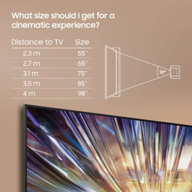 Samsung 85" QN800D 8K Neo QLED Mini LED älytelevisio (2024)