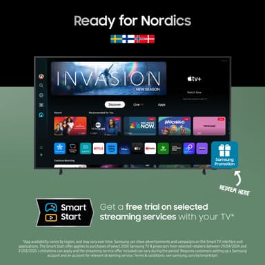 Samsung 85” The Frame 4K QLED älytelevisio (2024)