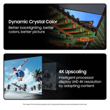 Samsung 85" DU8075 4K älytelevisio (2024)