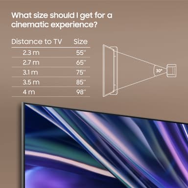 Samsung 55" QN85D 4K Neo QLED Mini LED älytelevisio (2024)