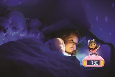 Gabby’s Nukkekoti Herätyskello, jossa on valo ja ääni