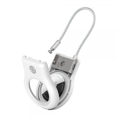 Belkin AirTag Pidike Secure Holder with Wire Cable Valkoinen