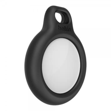 Belkin AirTag Pidike Secure Holder with Keyring 4-pakkaus Musta