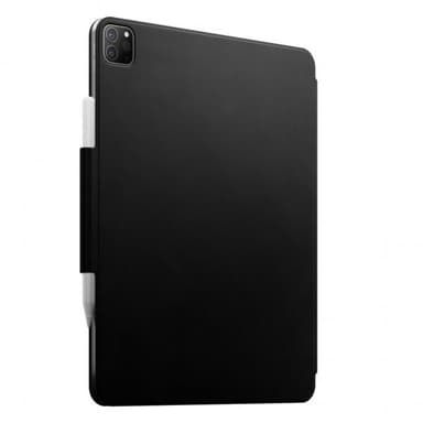 NOMAD iPad Pro 12.9 2021/2022 Kotelo Leather Folio Plus Musta