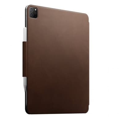 NOMAD iPad Pro 12.9 2021/2022 Kotelo Leather Folio Plus Ruskea