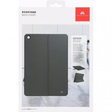 Black Rock iPad 10.2 Kuori Kickstand Back Cover Musta