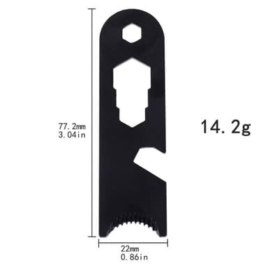 Camp Fire Starter Flint Scraper Fire Rod Striker Pullonavaaja