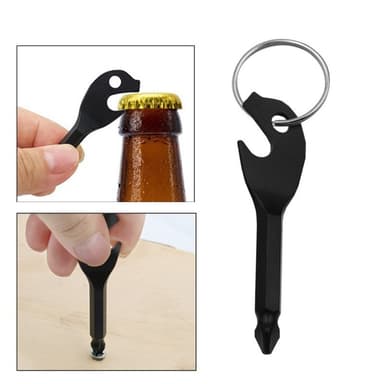 Kannettava pullonavaaja Key Design Mini Phillips -ruuvimeisseli