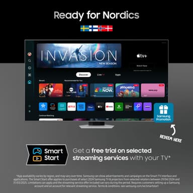 Samsung 75" Q80D 4K QLED älytelevisio (2024)