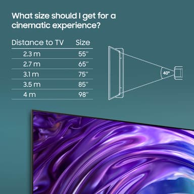 Samsung 77" S95D 4K OLED älytelevisio (2024)