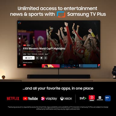 Samsung 43" QN90D 4K Neo QLED Mini LED älytelevisio (2024)