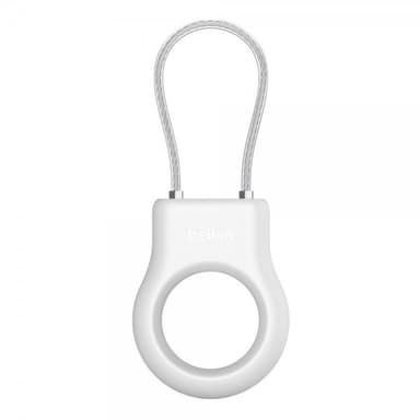 Belkin AirTag Pidike Secure Holder with Wire Cable Valkoinen