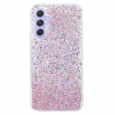 Nordic Covers Samsung Galaxy A34 5G Kuori Sparkle Series Blossom Pink