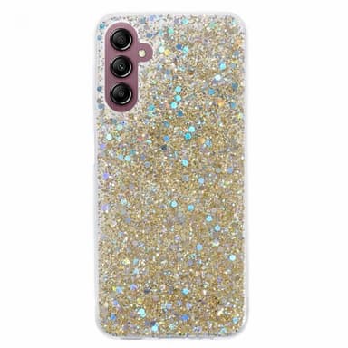 Nordic Covers Samsung Galaxy A14 Kuori Sparkle Series Citrine Gold